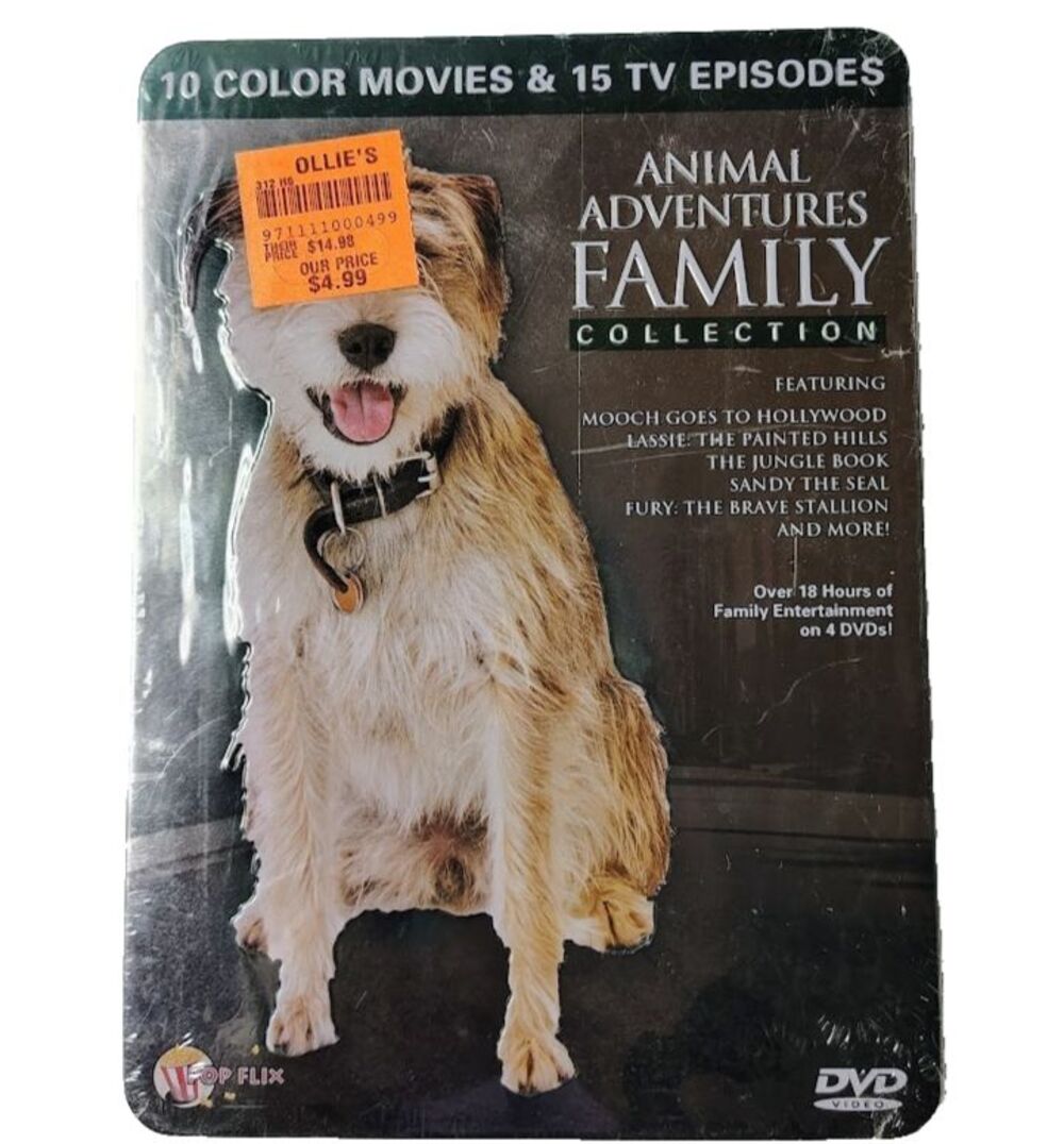 Animal Adventures Family Collection 4 DVD Set NEW Dog Horse 2013